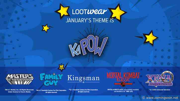 Exclusive First Look Photos at Loot Crate’s January 2021 Loot Wear!