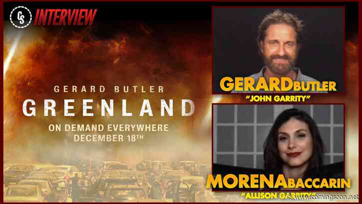 CS Video: Greenland Interview With Gerard Butler & Morena Baccarin