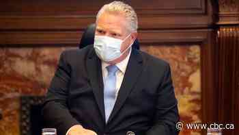 Ford government mulling COVID-19 lockdown in southern Ontario starting Boxing Day, sources say