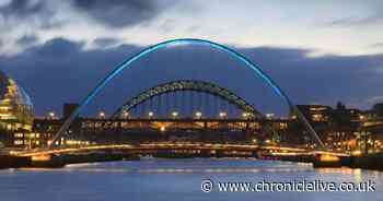 Why Gateshead Millennium Bridge will be lit up blue this weekend