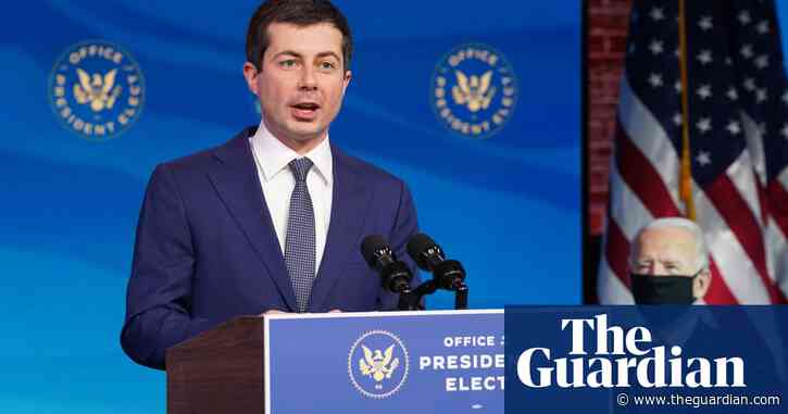 Pete Buttigieg says he feels 'eyes of history' on him as first LGBTQ+ cabinet pick – video