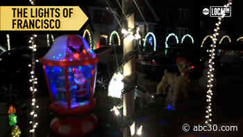 Take a stroll down the Lights of North Francisco in Chicago's Ravenswood neighborhood