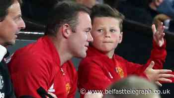 Wayne Rooney a ‘proud dad’ after son Kai signs for Manchester United