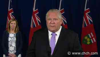 New restrictions to be announced Monday, lockdown extends for Toronto and Peel - CHCH News
