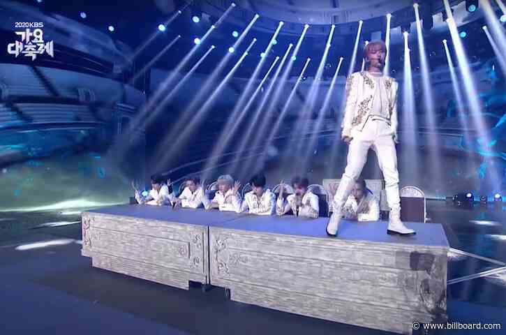 Stray Kids Surprise Fans With a Cover of BTS’ ‘Dionysus’ at 2020 KBS Song Festival