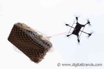 This industrial drone is capable of lifting an astonishing amount of weight