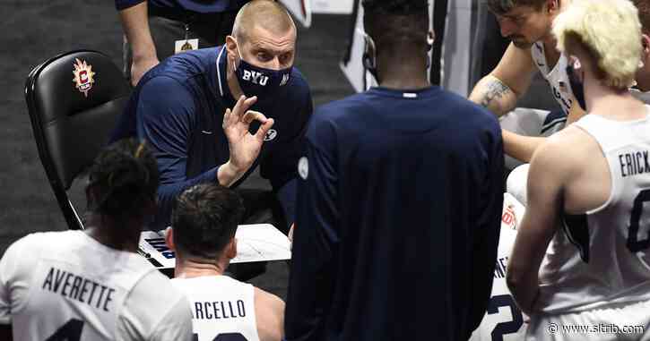 BYU takes down No. 18 San Diego State on road for Cougars’ biggest basketball win of season
