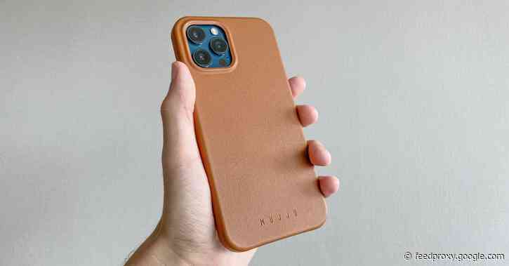 Mujjo’s leather iPhone 12 cases are a great alternative to Apple’s official cases