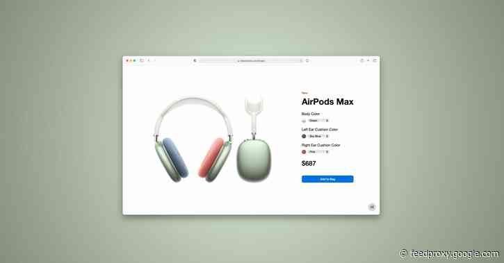 Check out this tool that lets you create AirPods Max color combos