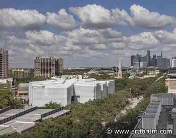 Natilee Harren on the Kinder building at the Museum of Fine Arts, Houston - Artforum