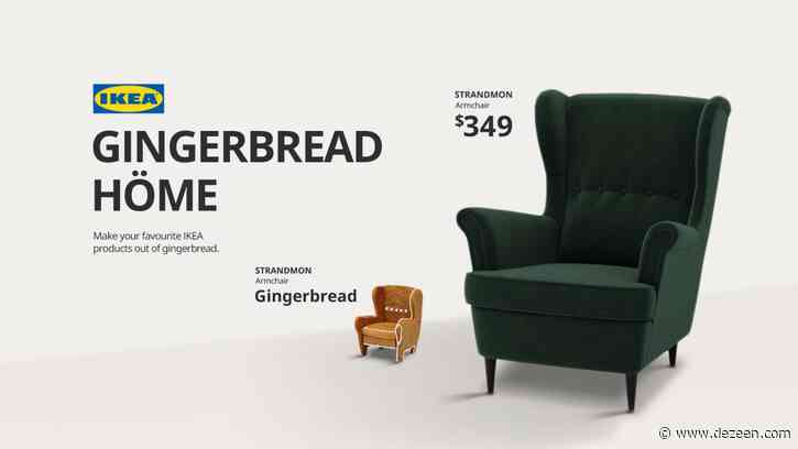 This week IKEA created flat-pack Gingerbread Höme furniture for Christmas