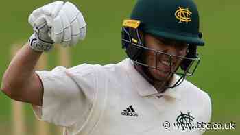 Ben Slater: Nottinghamshire opener agrees contract extension until 2023