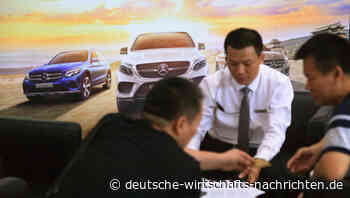 Fahrzeugabsatz auf Chinas Automarkt legt auch im November kräftig zu