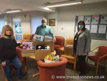 Extra care scheme tenants help Trinity Foodbank in Radcliffe - The Bolton News