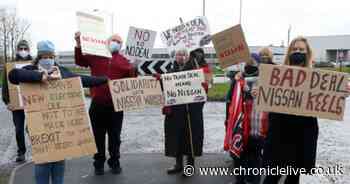 Protesters make final plea for Brexit deal to save Sunderland's Nissan plant