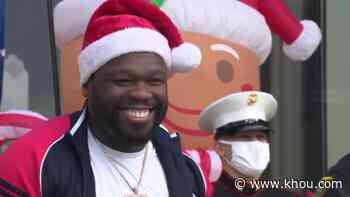50 Cent makes surprise toy donation as Houston leaders ask for help with Super Feast - KHOU.com