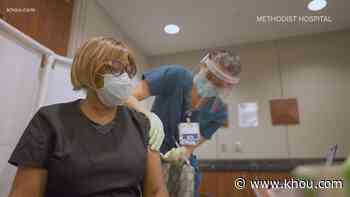 'A light at the end of the tunnel' | Houston-area healthcare workers get their COVID-19 vaccines - KHOU.com