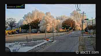 VIDEO: BB&T Towers in Wilson imploded to make room for retail, residential development