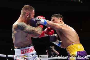 Results: Golovkin smashes Szeremeta