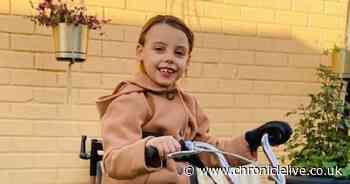 Six-year-old girl who was born with half a heart sees her dream come true