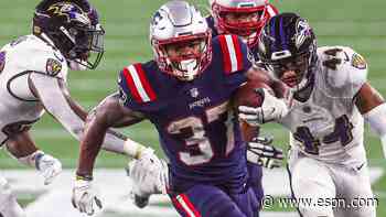 Patriots RB Harris out vs. Fins; Michel to get start