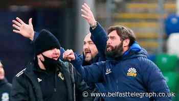 'Am I the right person for this club?': Gary Hamilton again threatens to leave Glenavon and Irish League football over referee decisions
