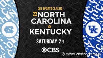 Kentucky vs. North Carolina: Live stream, watch online, TV channel, coverage, tipoff time, odds, spread, pick