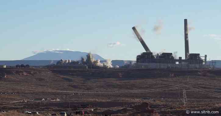 The demolition of the largest coal-fired power plant in the Western US brings reflection, hope to the northern Navajo Nation