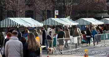 Ouseburn Christmas Market welcomes last-minute festive shoppers on its debut