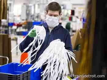AP: Michigan spent $136 million on medical gear early in pandemic - Crain's Detroit Business