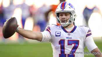 Bills' Josh Allen throws a touchdown and then runs for another