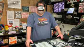 'I don't want to get shot': Saskatoon head shop asks customers to briefly remove face masks after armed robbery