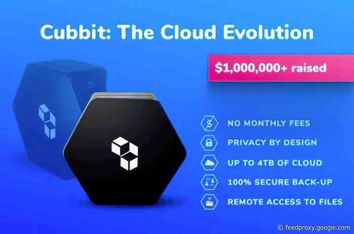 Cubbit home cloud storage solution with no monthly fees