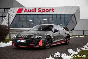 Audi e-tron GT enters series production