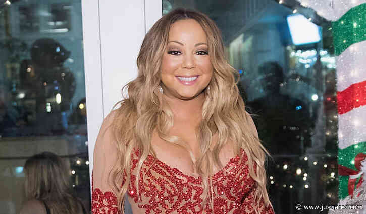Mariah Carey Has Best Reaction After Seeing an Ornament Designed to Look Like Her