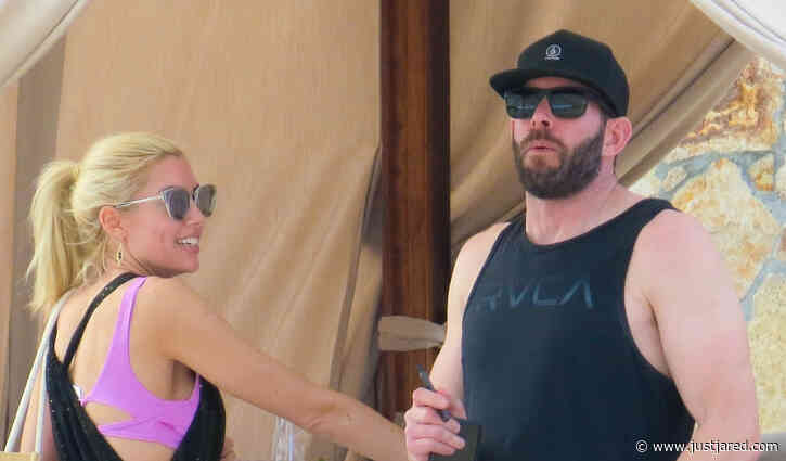 Tarek El Moussa & Fiancee Heather Rae Young Spotted On Vacation in Cabo