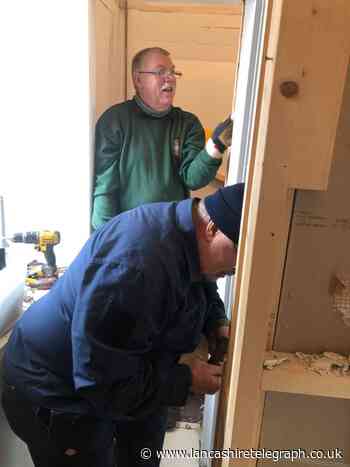 Haslingden veterans help Rawtenstall charity upgrade toilets