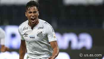 Kaio Jorge adelanta a Santos de Brasil apenas a los 10 segundos - AS USA