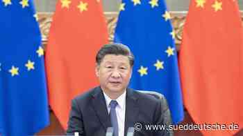 EU und China stehen vor Durchbruch bei Investitionsabkommen - Süddeutsche Zeitung