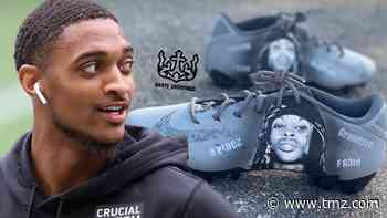 Late Rapper King Von Honored By NFL's Tajae Sharpe With Cleat Tribute