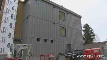 Toronto opens first modular housing building in Scarborough - CP24 Toronto's Breaking News