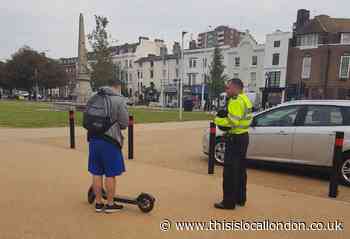 Police say how much you could be fined for using an e-scooter
