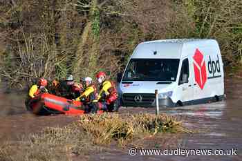 Torrential rain triggers evacuations and vehicle rescues - Dudley News
