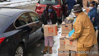 Mt. Ararat Baptist Church Hands Out Food To Dozens Of Families In East Liberty