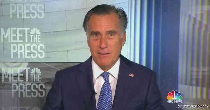 Mitt Romney calls Trump’s attempts to overturn election loss ‘sad’ and ‘embarrassing’