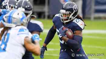 Derrick Henry demolishes Lions CB with vicious stiff arm