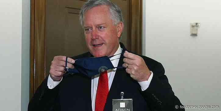 Trump's chief of staff Mark Meadows attempted to hide his COVID-19 diagnosis and the White House outbreak