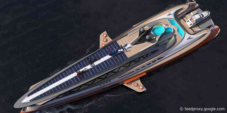 This $600 million concept yacht was inspired by ancient Roman architecture but designed to look like a shark - see inside the Prodigium