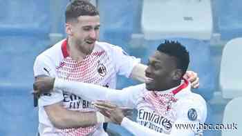 Rafael Leao: AC Milan forward scores fastest goal in Serie A history
