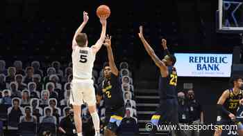 WATCH: Xavier's Adam Kunkel buries stepback 3-pointer at the buzzer to lift Musketeers over Marquette